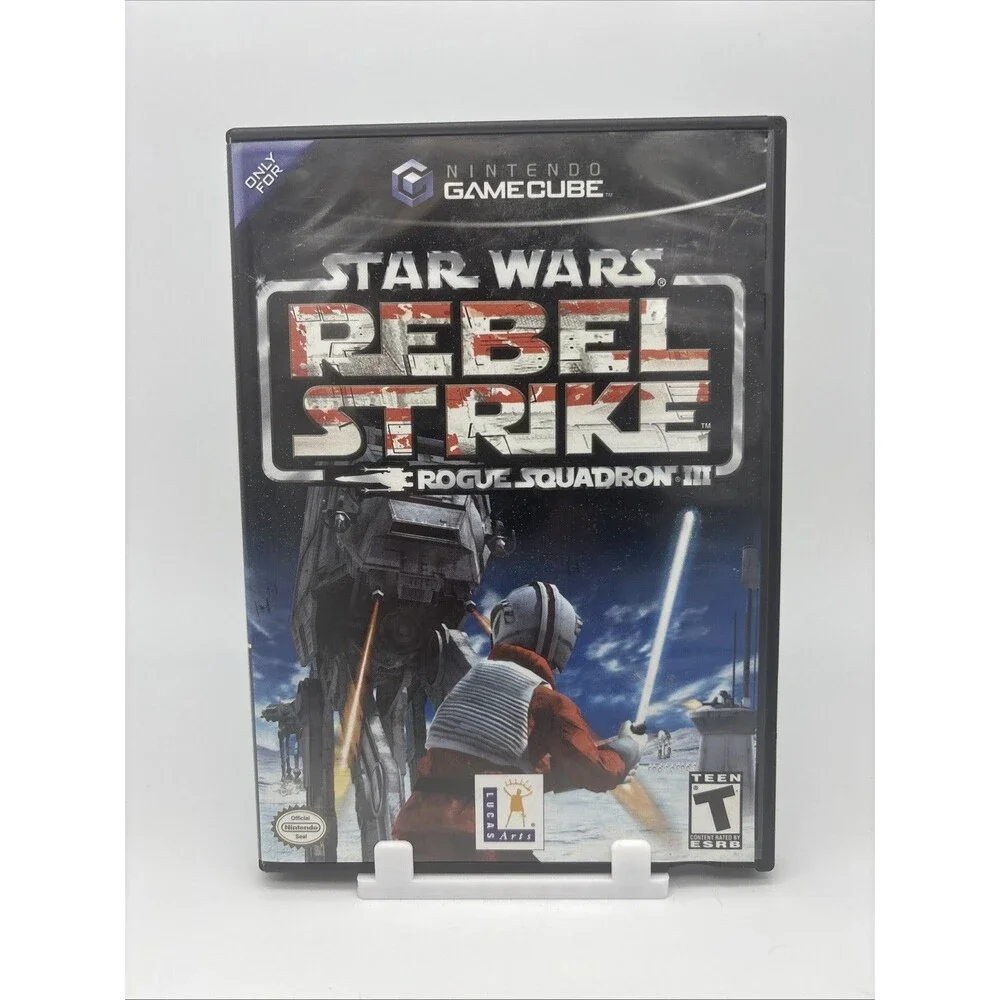 Star Wars Rogue Squadron III: Rebel Strike Nintendo (GameCube 2001) CIB Tested